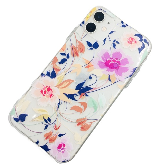 2/$10 iPhone 11 Pro Max Case Clear Flower Case - Picture 7 of 8